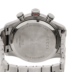Stainless Steel 45mm G-Timeless Chronograph Quartz Watch Brown