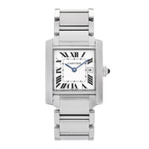 Stainless Steel 25mm Tank Francaise Quartz Watch
