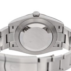 Stainless Steel 41mm Oyster Perpetual Watch Green 124300