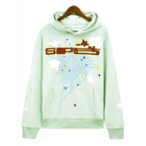 Sp5der Spider Web Hoodie-Green #5505