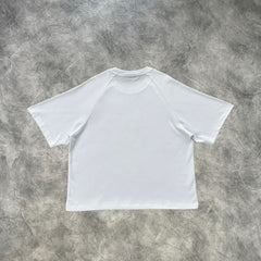 Mertra Printed T-Shirt White/Grey Camouflage