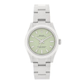 Stainless Steel 31mm Oyster Perpetual Watch Pistachio 277200