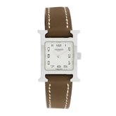 Stainless Steel Swift 17.2mm Heure H Hour Watch Etoupe
