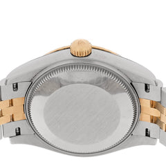 Stainless Steel 18K Yellow Gold 31mm Oyster Perpetual Datejust Watch White Roman 278273