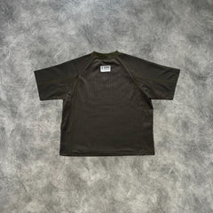 Mertra Mesh Double Layer T-Shirt Green