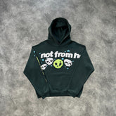 Broken Planet Glow-in-the-Dark Alien Hoodie