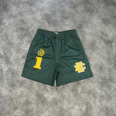 Eric Emanuel Question Mark Shorts Green