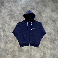 Corteiz Evil Zip-Up Tracksuit Navy Blue