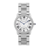 Stainless Steel 36mm Ronde Solo Quartz Watch
