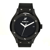 Ceramic Rubber 33mm Classic Fusion Black Magic Quartz Watch Black 581.CX.1270.RX.MDM