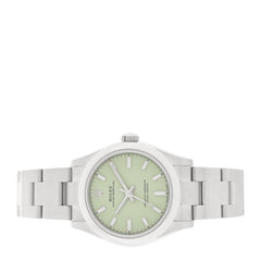 Stainless Steel 31mm Oyster Perpetual Watch Pistachio 277200
