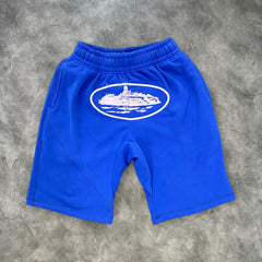 Corteiz Alcatraz Basic Shorts Blue/White