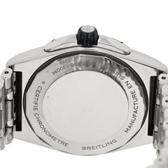 Stainless Steel Diamond Bezel 38mm Chronomat Automatic Watch Ice Blue A17356