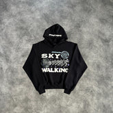 Broken Planet Sky Walking Hoodie Black