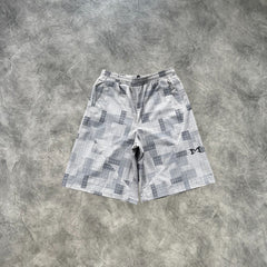 Mertra Patchwork Plaid Short Set
