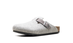 Boston Natural Leather Felt Light Gray 1026149