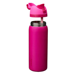 Owala FreeSip 32oz Stainless Steel Water Bottle in Read My Lips