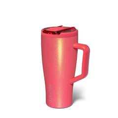Brumate 30oz Era Flip Handled Tumbler in Coral Shimmer