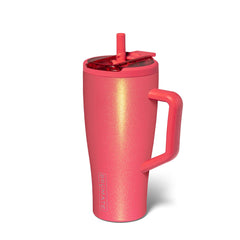 Brumate 30oz Era Flip Handled Tumbler in Coral Shimmer