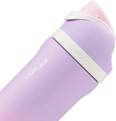 Owala FreeSip Bouteille d'eau en acier inoxydable avec botte de protection ¨C Lavande Soul Sister Edition
