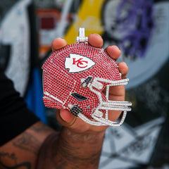 Giant Kansas City Chiefs Official NFL Helmet Pendant