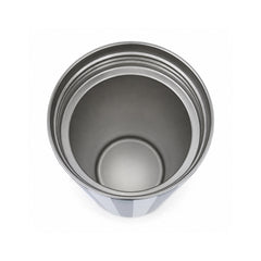 Navy and Light Blue Striped Slim Can Cooler