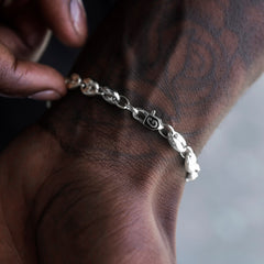 Valentina Bracelet in White Gold- 7mm