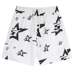 Sp5der Star Pattern Shorts
