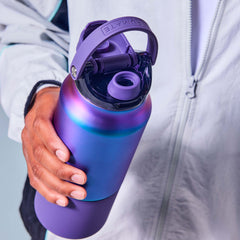 Brumate 35oz Rise Water Bottle in Onyx Leopard