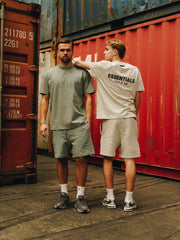 Essentials Fear Of God Shorts Light Grey