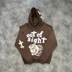 Broken Planet Out Of Sight Hoodie Brown