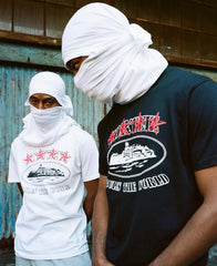 Corteiz Alcatraz 4 Star T-Shirt White