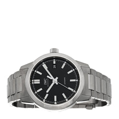 Stainless Steel 40mm Ingenieur Automatic Watch Black IW357002