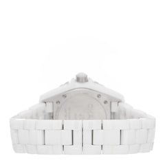 Stainless Steel Ceramic 38mm J12 Phantom Automatic Watch White