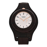 18K Rose Gold Alligator 40mm In the Pocket Automatic Watch Havane
