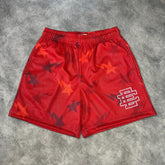 Eric Emanuel Bape Basic Shorts Red