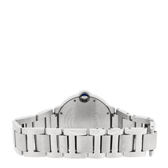 Stainless Steel Diamond Bezel 36mm Ballon Bleu De Cartier Automatic Watch