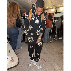 Denim Tears The Cotton Wreath Sweatshirt Black/Grey