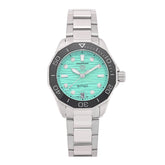 Stainless Steel Diamond 36mm Aquaracer 300M Automatic Watch Green WBP231K
