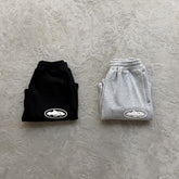 ISLAND PUFF PRINT SWEATSHORT