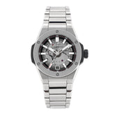 Titanium 40mm Big Bang Integrated Time Only Automatic Watch Silver 456.NX.0170.NX