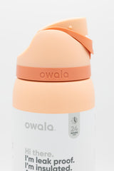 Owala FreeSip 32 oz Stainless Steel Water Bottle in Peach of Mind | C08289-PEACH OF MIND