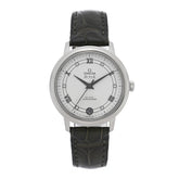 Stainless Steel Alligator Diamond 32.7mm De Ville Prestige Quartz Watch White 424.13.33.20.52.002