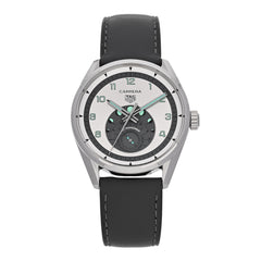 Stainless Steel Calfskin 39mm Carrera Astronomer Automatic Watch Silver WBX2112