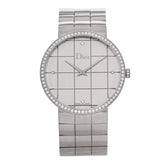 Stainless Steel Diamond Bezel 38mm La D De Dior Quartz Watch