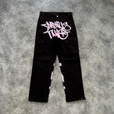 Minus Two Graff Cargo Pants Black/Pink