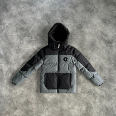 Trapstar Arch Decoded Puffer Grey/Black