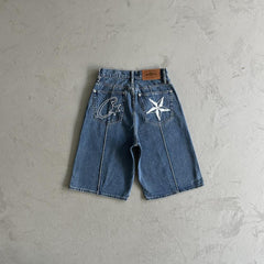 denim shorts jeans