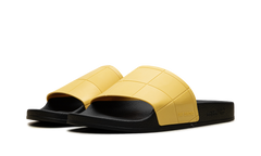 Adilette Checkerboard Slides Raf Simons - Black Lemon B22529