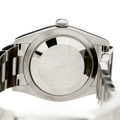Stainless Steel 34mm Oyster Perpetual Watch Pistachio 124200